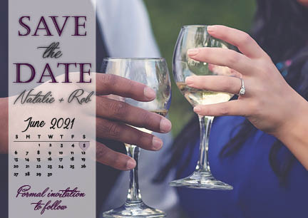 Save the Date  Magnet